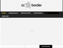 Tablet Screenshot of border.com.mx